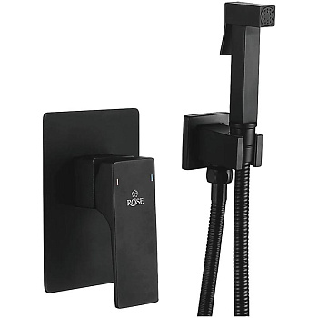 Гигиенический душ со смесителем Rose R1005H, черный Гигиенический душ со смесителем Rose R1005H, черный