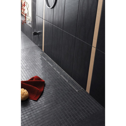 Основа для плитки TECEdrainline под облицовку плиткой "plate", прямая, 1000