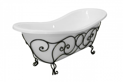 Кованая подставка для ванны "Бостон" (патина)