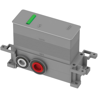 Элемент скрытого монтажа на 2 выхода OMNIRES BOXTE2F