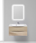 Раковина из литьевого мрамора BelBagno BB900/450-LV-MR-AST Раковина из литьевого мрамора BelBagno BB900/450-LV-MR-AST