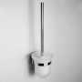 Щетка для унитаза подвесная Oder, 11х38,5х13,5 см, хром, K-3027
