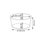 Rossel WB-280-S Плетеная корзина Rossel WB-280-S Плетеная корзина