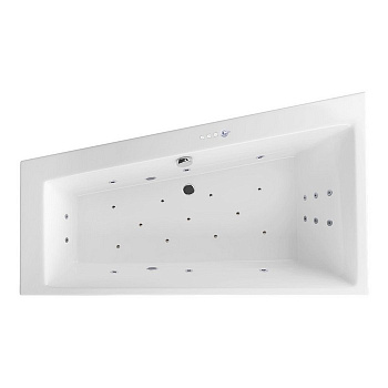 Ванна EXCELLENT Sfera Slim 170x100 (левая) "ULTRA" (хром) Ванна EXCELLENT Sfera Slim 170x100 (левая) "ULTRA" (хром)