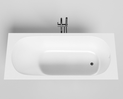 Ванна из литьевого мрамора Salini Ornella Kit 170х70 102413M матовая