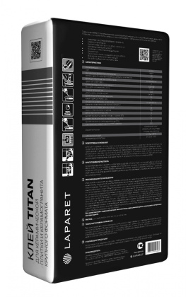 Плиточный клей Laparet Titan Усиленный 25 кг, шт