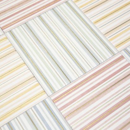 Декор VT\B455\5009 Весна 2 желтый/оранжевый/белый 20см*20см*6,9мм (1уп/10шт/)матовый, шт