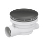 Сифон для душевых поддонов RGW Velplex QYD-01 графит, RGW 39241101-02 Сифон для душевых поддонов RGW Velplex QYD-01 графит, RGW 39241101-02