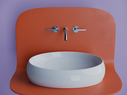 Умывальник чаша накладная овальная Element 560*390*150мм Умывальник чаша накладная овальная Element 560*390*150мм