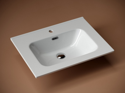 Умывальник накладной прямоугольный Element 610*465*180мм Умывальник накладной прямоугольный Element 610*465*180мм