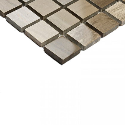 Мозаика натуральный камень Kansas-15 (чип 15*15*4) 305*305 (25шт/1,4м2), м2