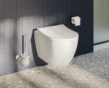 Подвесной унитаз Mia Round SmoothFlush, безободковый Подвесной унитаз Mia Round SmoothFlush, безободковый