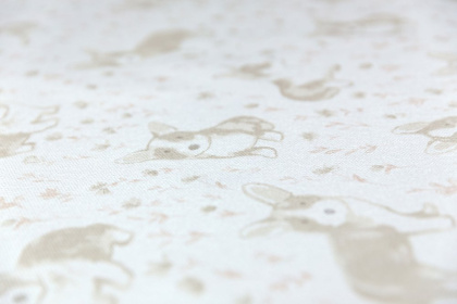 Обои виниловые Уик-энд мотив, бежевый корги