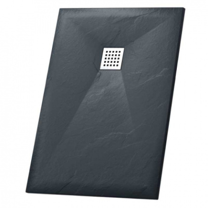 Душевой поддон RGW ST-G 80 x 180 см, прямоугольный, искусственный камень, графит, 14152818-02