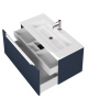 Тумба под раковину Creto Luna Blue 100 см 17-Bl100