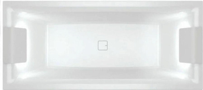 Акриловая ванна  STILL SQUARE LED 180x80 R/L RIHO FALL