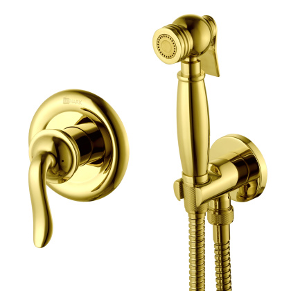 Смеситель Lemark Brava LM4719G с гигиеническим душем, встраиваемый Смеситель Lemark Brava LM4719G с гигиеническим душем, встраиваемый