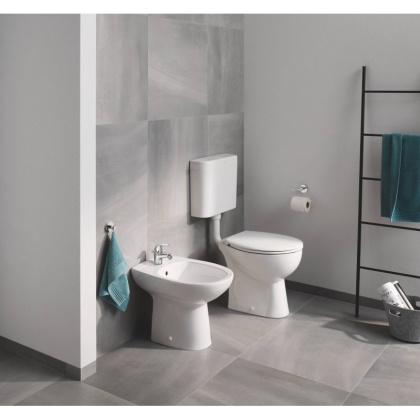Унитаз напольный приставной Grohe Bau Ceramic 39430000 белый Унитаз напольный приставной Grohe Bau Ceramic 39430000 белый