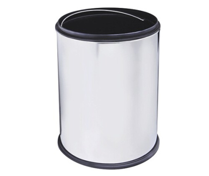 Ведро 5L, 21х27,5х21 см, хром, K-625