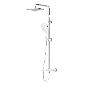 DX218092000 Option, душевая система с ТМС Для душа: верхний душ 230*230мм, ручной душ 120мм, 3 режим