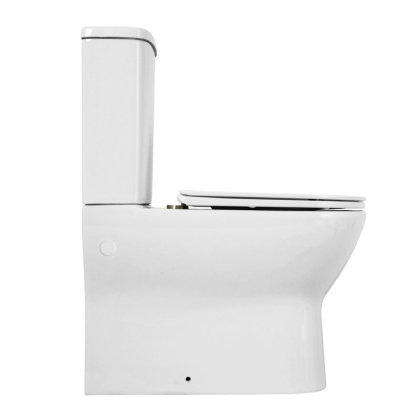 ENERGIA Чаша унитаза с сиденьем дюропласт soft close, P-trap BB8134CPR/SC ENERGIA Чаша унитаза с сиденьем дюропласт soft close, P-trap BB8134CPR/SC