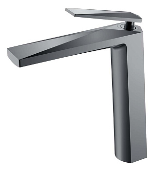 Смеситель для умывальника высокий VENTURO Shine Gun Metall Смеситель для умывальника высокий VENTURO Shine Gun Metall