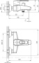 Смеситель Rossinka T40-31 для ванны