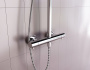 DX218091000 Option, душевая система с ТМС Для душа: верхний душ 230мм, ручной душ 120мм, 1 режим, шт