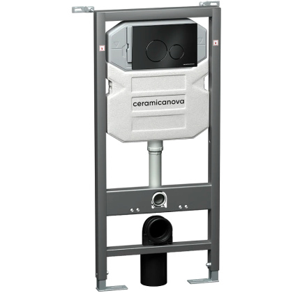 Сет 4 в 1 Инсталляция с кнопкой+унитаз+шумоизоляция