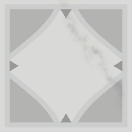 Вставка Мираколи матовый 7x7x0,8