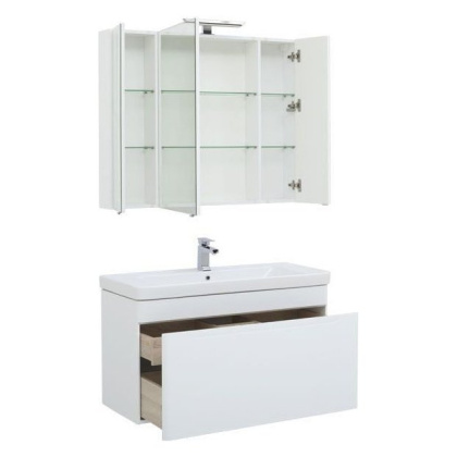 Мебель для ванной Aquanet София 105 белый