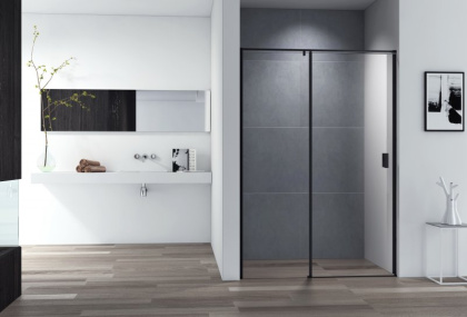 URBAN-B-12-130-C-NERO Душевая дверь