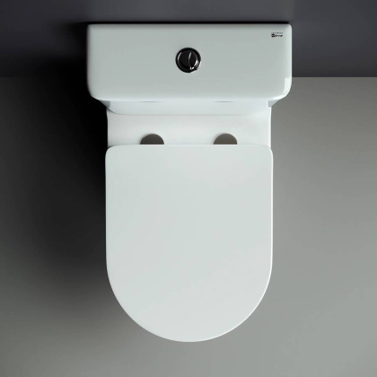 Бачок для унитаза MIA Rimless, двойной смыв 3/6 арматура Geberit