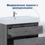 Тумба под раковину Aquanet Nova Lite 75 дуб рошелье (2 ящика) Тумба под раковину Aquanet Nova Lite 75 дуб рошелье (2 ящика)