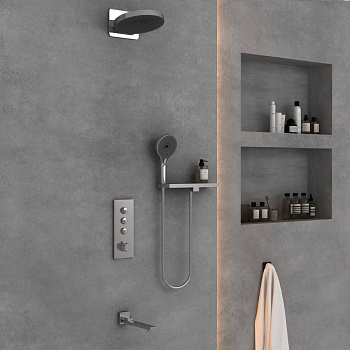 Душевой комплект VSFW-433TI1RCH встраиваемый, хром