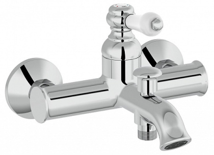 Смеситель для ванны и душа Jacob Delafon Louise E24363-CP, хром, шт