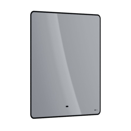 Зеркало Lemark MIOBLACK 70х80см с интерьерной подсветкой, с подогревом Зеркало Lemark MIOBLACK 70х80см с интерьерной подсветкой, с подогревом