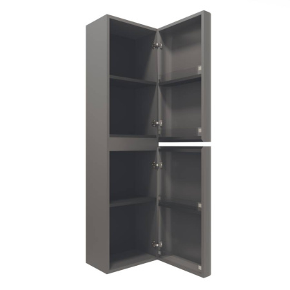 Шкаф Caprise VSC-4CA150MLG-L подвесной, левый, 1500*404*350, светло-серый матовый