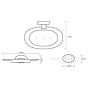 Мыльница Bemeta Oval 118408041 Хром, овальная Мыльница Bemeta Oval 118408041 Хром, овальная