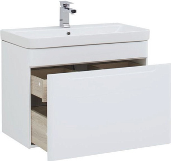 Тумба под раковину Aquanet София 80 белый