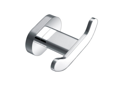 Двойной крючок для полотенец в комплекте с креплением Livorno хром 3014-0001, шт