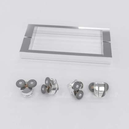 Душевая дверь RGW Classic CL-14 100 32091410-11 профиль Хром стекло прозрачное