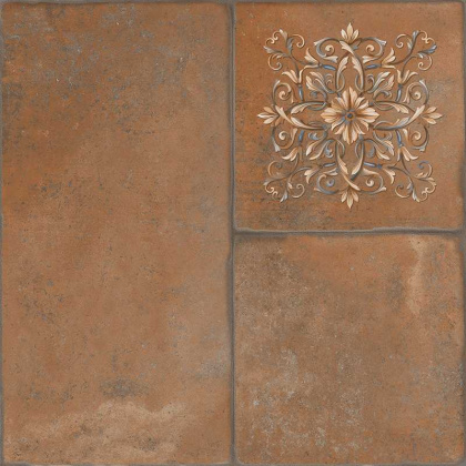 Керамогранит SG926400N Каменный остров коричневый декорированный 30*30*8 (16шт/1,44м2), м2