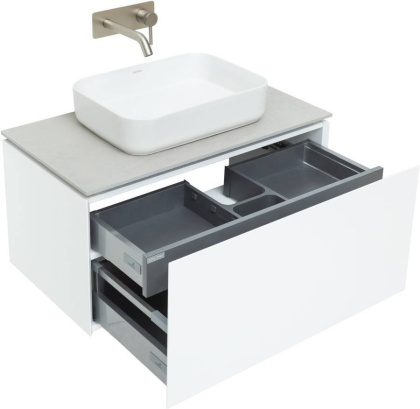 Тумба под раковину Allen Brau Infinity 85 1.21002.WM белый матовый Тумба под раковину Allen Brau Infinity 85 1.21002.WM белый матовый