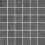 Декор Про Лаймстоун серый темный матовый мозаичный 30x30x0,9
