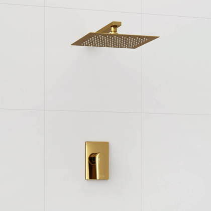 A55180 Встраиваемый комплект для душа с верхней душевой насадкой Wasserkraft A55180 Встраиваемый комплект для душа с верхней душевой насадкой Wasserkraft