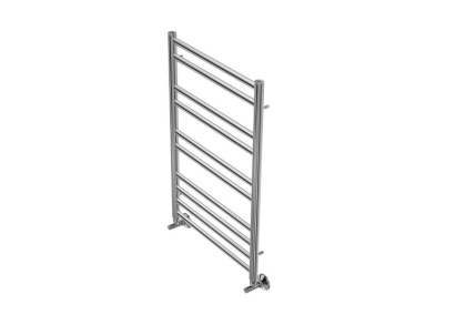 Полотенцесушитель водяной Aquatek (Акватек) Оберон П10 500х800 мм, подключение нижнее/диагональное, сверхпрочная пищевая нержавеющая сталь AISI 304L, гарантия 10 лет