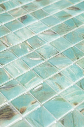 Стеклянная мозаика, 7103 Oasis Turquoise 25x25, Oasis Стеклянная мозаика, 7103 Oasis Turquoise 25x25, Oasis