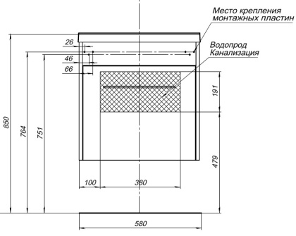Тумба под раковину Aquanet Августа 58 белый (ручки хром) Тумба под раковину Aquanet Августа 58 белый (ручки хром)