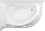 Карниз для ванны Aquanet Graciosa полукруглый 150х90